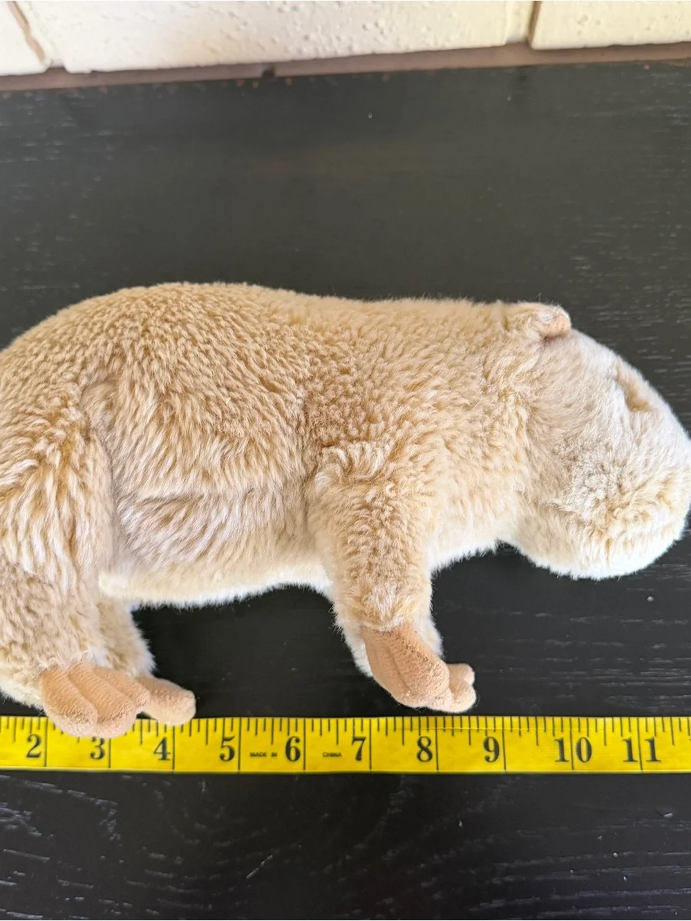 SOS Save Our Space 11” Capybara Plush Stuffed Animal Toy 2003 RARE HTF Stuffy